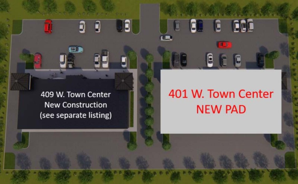 401 W Town Center Blvd, Champaign, IL en venta - Plano del sitio - Imagen 2 de 2