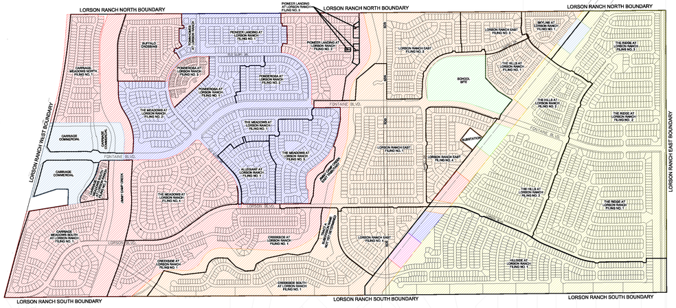 NEC & SEC Marksheffel Rd & Fontaine Blvd, Colorado Springs, CO en venta - Foto del edificio - Imagen 2 de 2