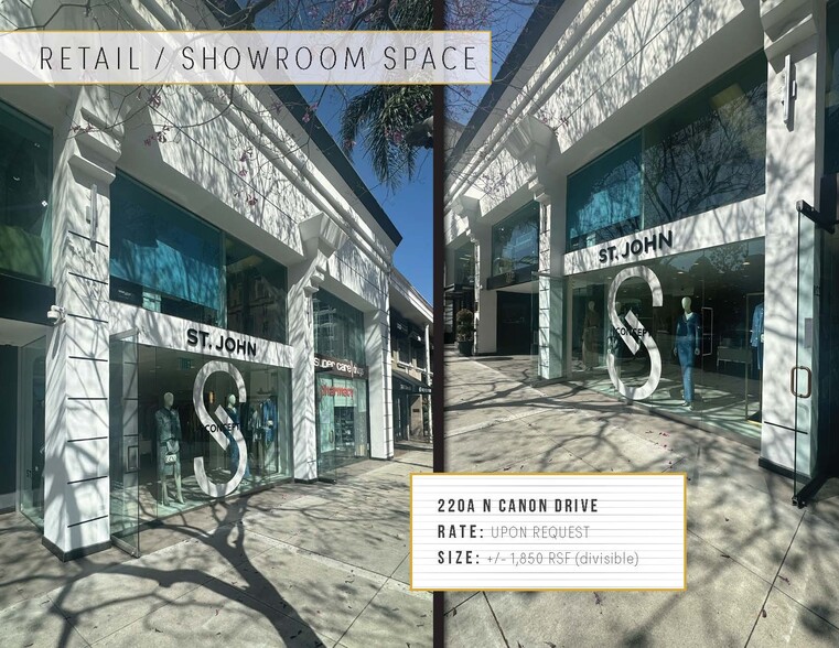 220-228 N Canon Dr, Beverly Hills, CA en alquiler - Foto del edificio - Imagen 3 de 17