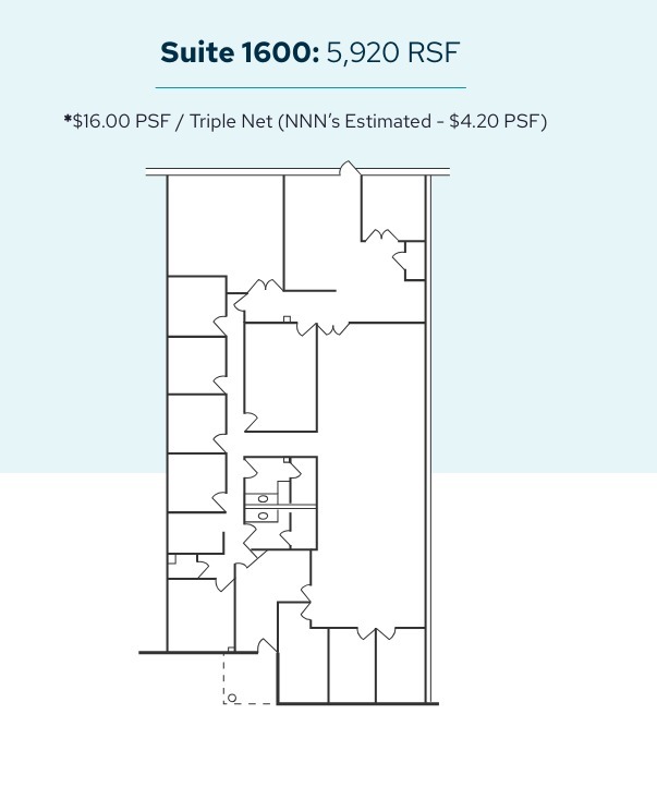 360 Herndon Pky, Herndon, VA en alquiler Plano de la planta- Imagen 1 de 1