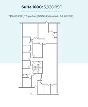 360 Herndon Pky, Herndon, VA en alquiler Plano de la planta- Imagen 1 de 1