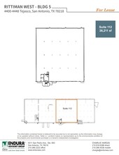 4400-4448 Tejasco, San Antonio, TX en alquiler Plano de la planta- Imagen 1 de 1