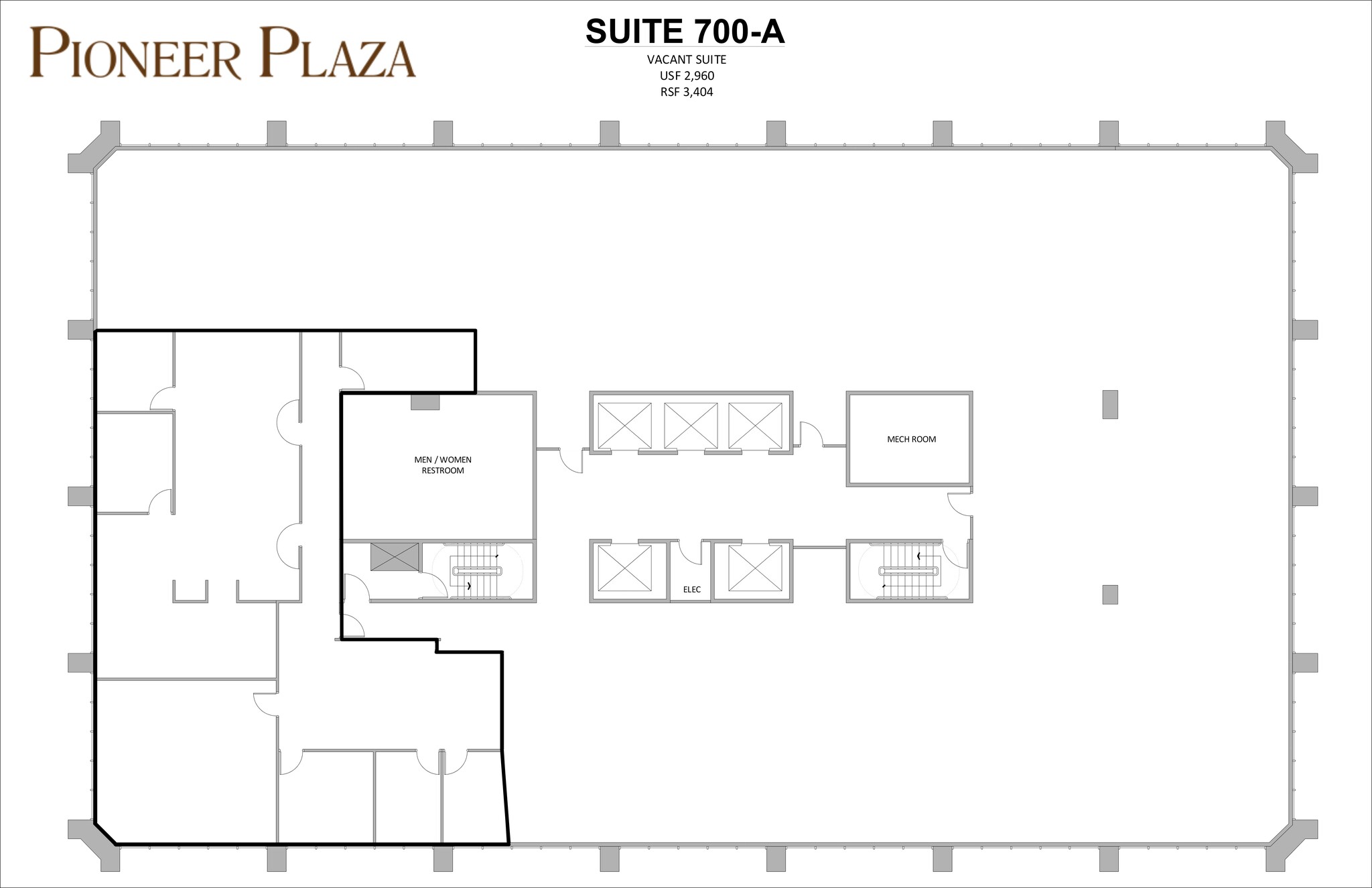 900 Fort Street Mall, Honolulu, HI en alquiler Plano del sitio- Imagen 1 de 1