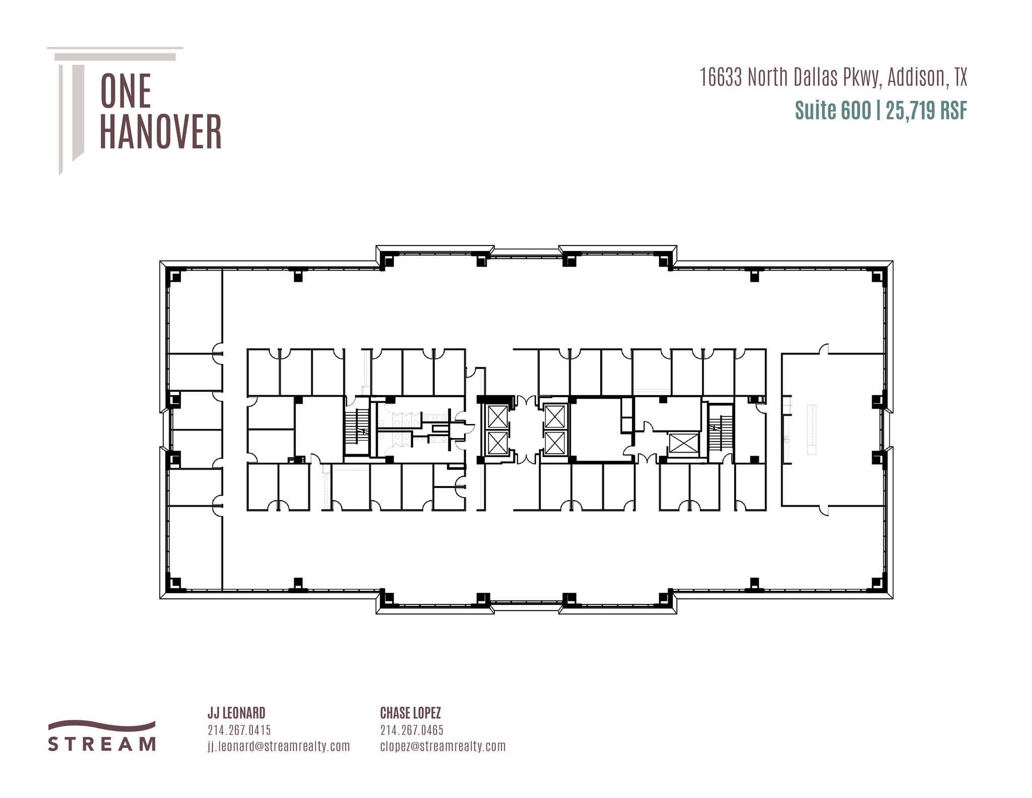 16633 N Dallas Pky, Addison, TX en alquiler Plano de la planta- Imagen 1 de 1