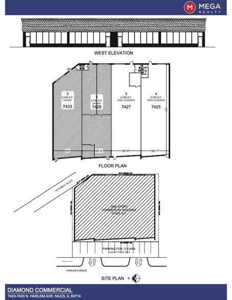 7425-7433 N Harlem Ave, Chicago, IL en alquiler - Foto del edificio - Imagen 2 de 6