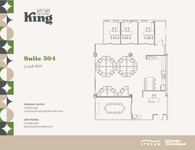 515 King St, Alexandria, VA en alquiler Plano de la planta- Imagen 2 de 3