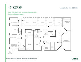 4530 E Ray Rd, Phoenix, AZ en alquiler Plano de la planta- Imagen 1 de 1