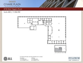 8725 W Higgins Rd, Chicago, IL en alquiler Plano de la planta- Imagen 1 de 1