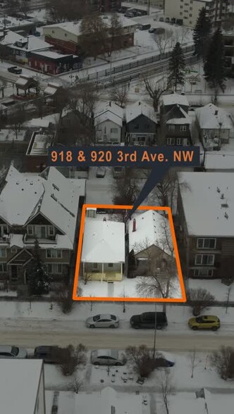 918 3 Av NW, Calgary, AB en venta - Vídeo de anuncio comercial - Imagen 2 de 10