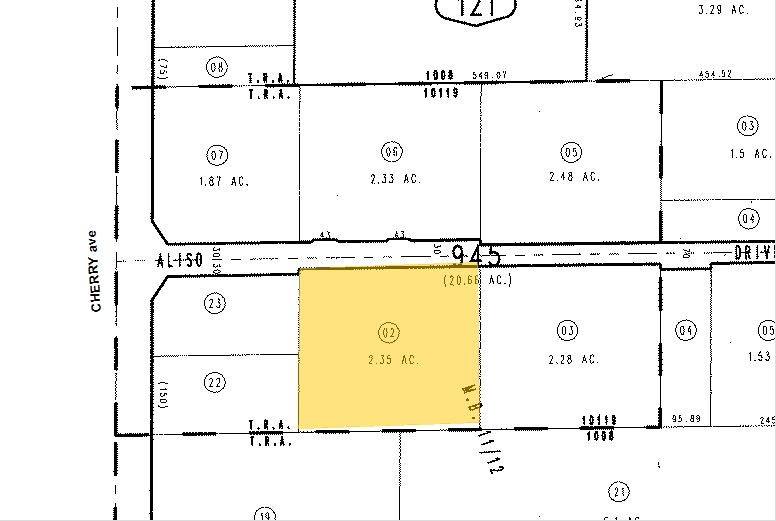 14597 Aliso Dr, Fontana, CA en alquiler Plano de solar- Imagen 1 de 3