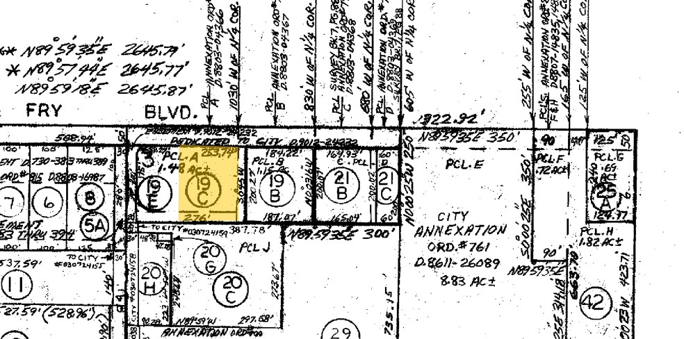 1160 E Fry Blvd, Sierra Vista, AZ en venta - Plano de solar - Imagen 2 de 11