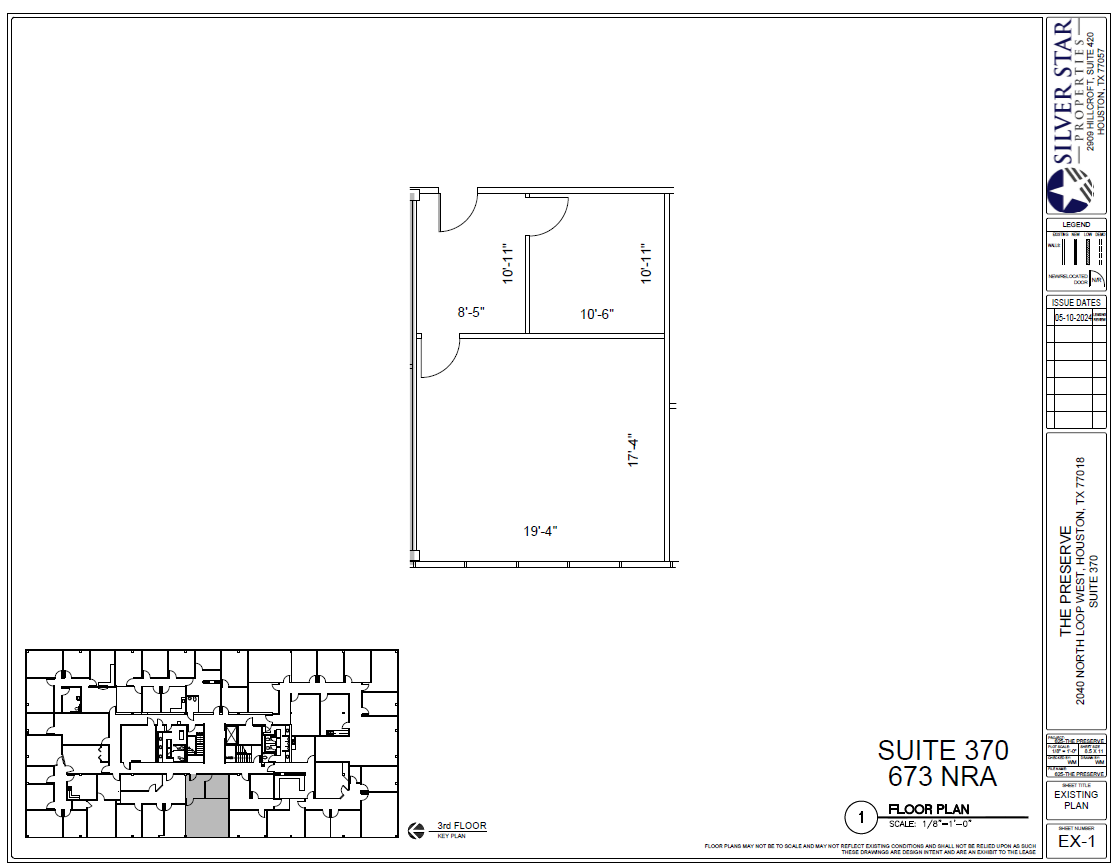 2000 N Loop Fwy W, Houston, TX en alquiler Plano de la planta- Imagen 1 de 1