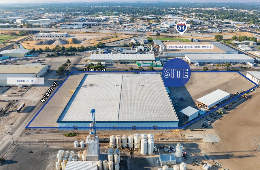 1820 E Fargo Ave, Nampa, ID en alquiler - Vista aérea - Imagen 3 de 8