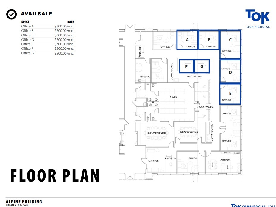 12550 W Explorer Dr, Boise, ID en alquiler Plano de la planta- Imagen 1 de 1