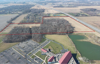 6627 Columbus Ave., Anderson, IN - VISTA AÉREA  vista de mapa - Image1