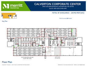 3901 Calverton Blvd, Calverton, MD en alquiler Plano de la planta- Imagen 2 de 8