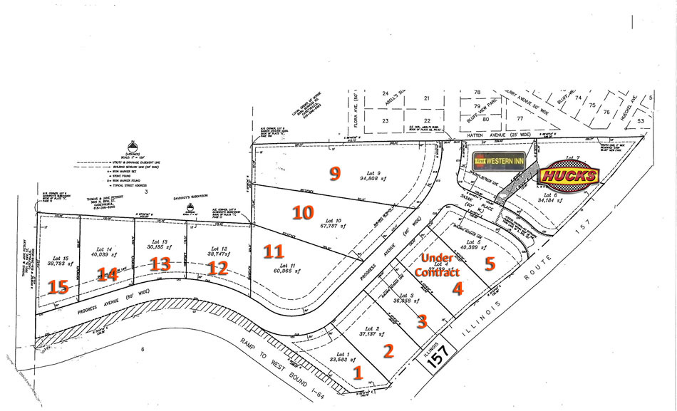 NW I-64 And IL Route 157 Interchange, Caseyville, IL en alquiler - Plano del sitio - Imagen 3 de 4