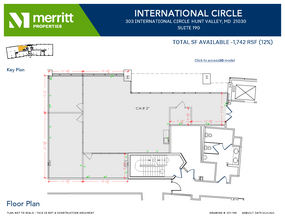 303 International Cir, Hunt Valley, MD en alquiler Plano de la planta- Imagen 1 de 1