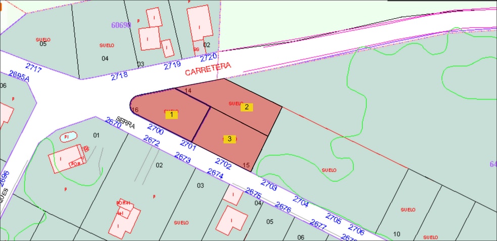 Carrer Serra del Cadí, 2701, La Torre de Claramunt, Barcelona en venta - Plano de solar - Imagen 3 de 4