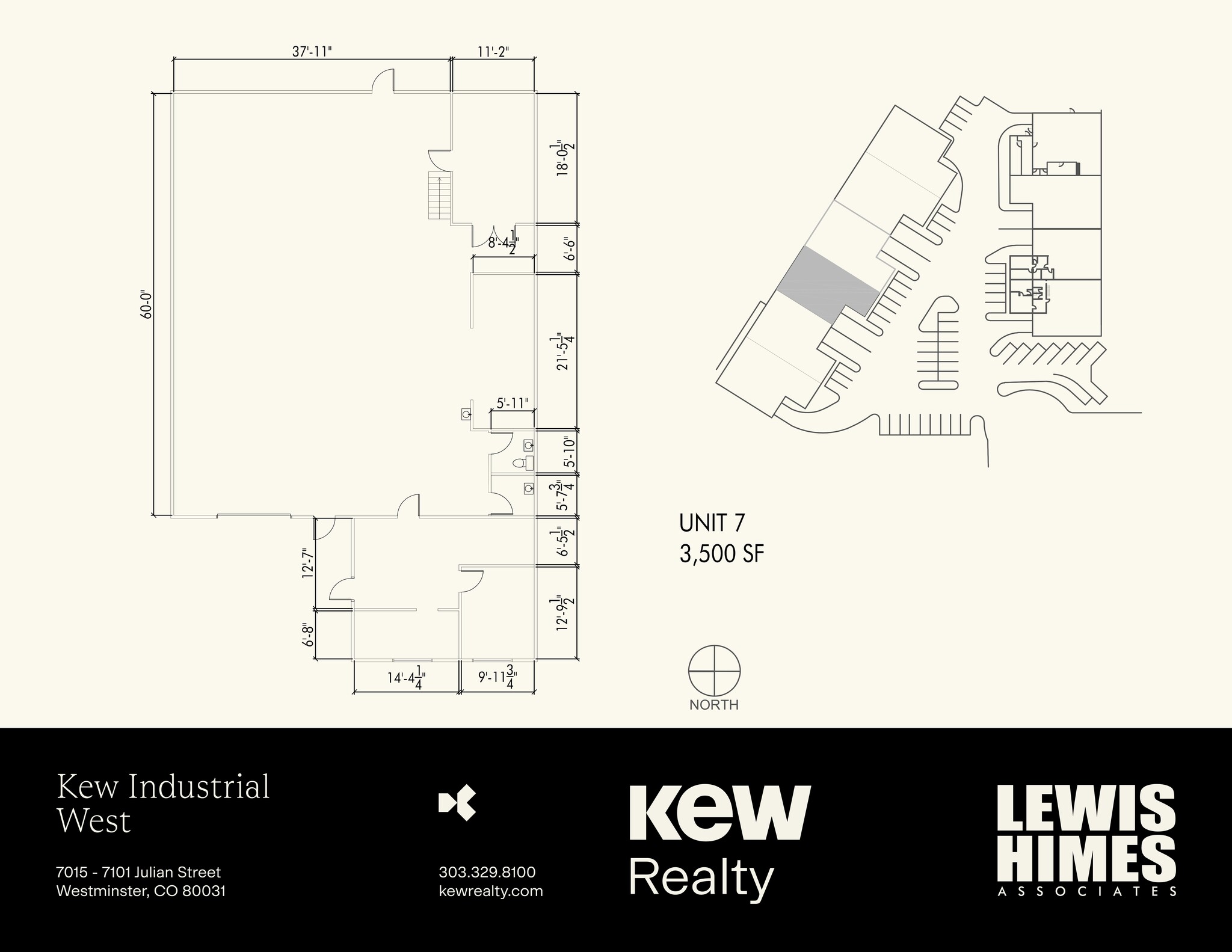 7101 Julian St, Westminster, CO en alquiler Plano del sitio- Imagen 1 de 1