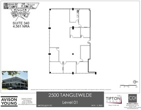 2500 Tanglewilde St, Houston, TX en alquiler Plano de la planta- Imagen 1 de 1