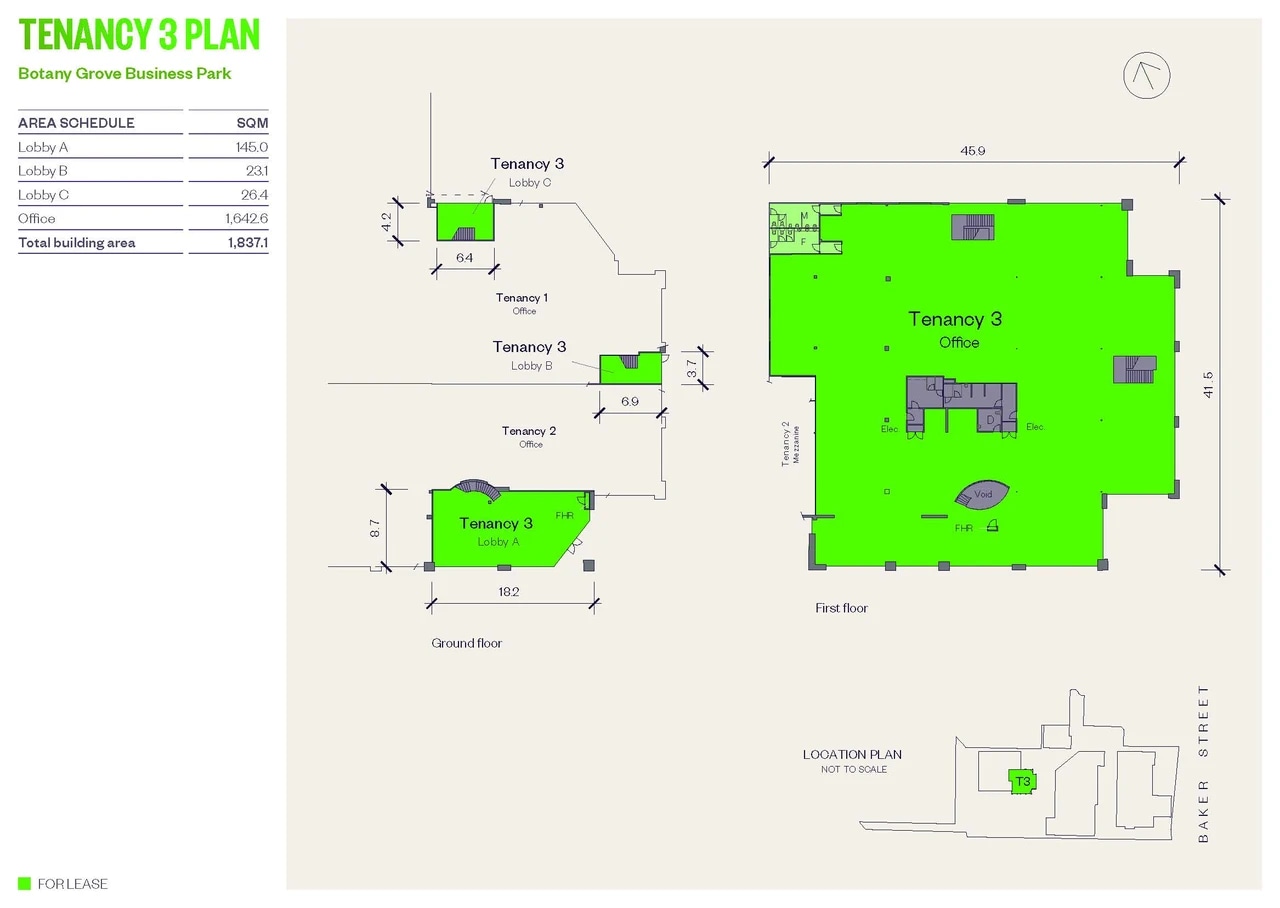 14A Baker St, Banksmeadow en alquiler Plano de la planta- Imagen 1 de 2