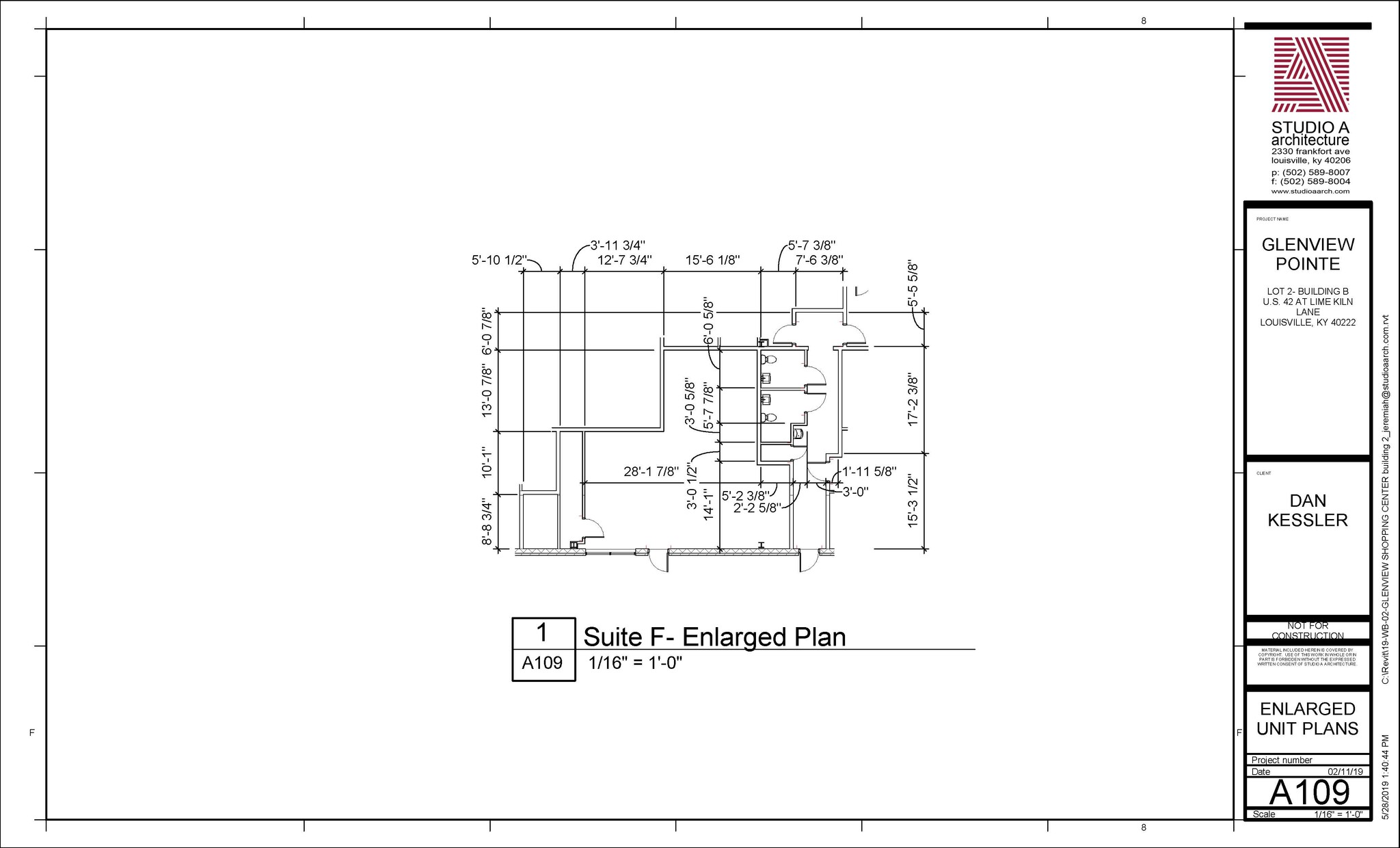 2400 Lime Kiln Ln, Louisville, KY en alquiler Plano de planta tipo- Imagen 1 de 1