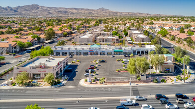 1601-1659 W Warm Springs Rd, Henderson, NV - VISTA AÉREA  vista de mapa - Image1