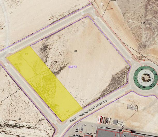 Terreno en Caudete, Albacete en venta - Vista aérea - Imagen 3 de 5