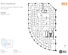 3900 Kilroy Airport Way, Long Beach, CA en alquiler Plano de la planta- Imagen 1 de 1