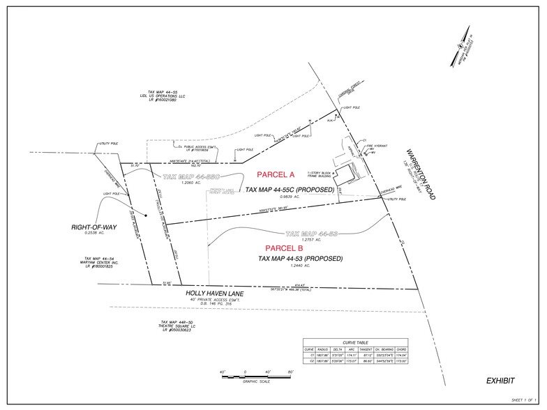 1161 Warrenton Rd, Fredericksburg, VA en alquiler - Plano del sitio - Imagen 2 de 2