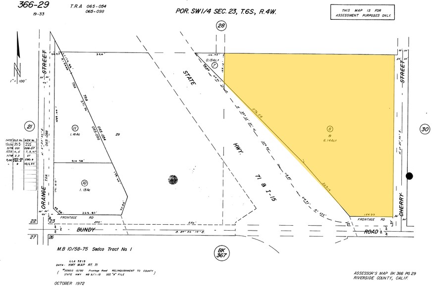 Bundy Canyon Rd, Wildomar, CA en alquiler - Plano de solar - Imagen 3 de 3