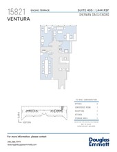 15821 Ventura Blvd, Encino, CA en alquiler Plano de la planta- Imagen 1 de 1