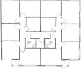 Floor Plan - 6817 Southpoint Pkwy, Suites 1201 & 1202