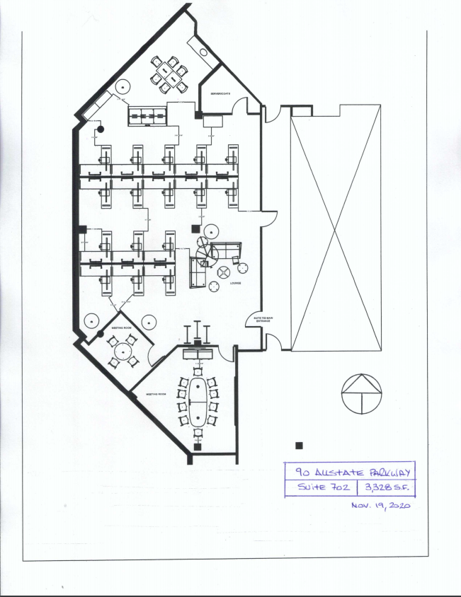 90 Allstate Pky, Markham, ON en alquiler Plano de la planta- Imagen 1 de 8