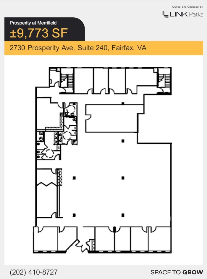 2701 Prosperity Ave, Merrifield, VA en alquiler Plano de la planta- Imagen 1 de 1