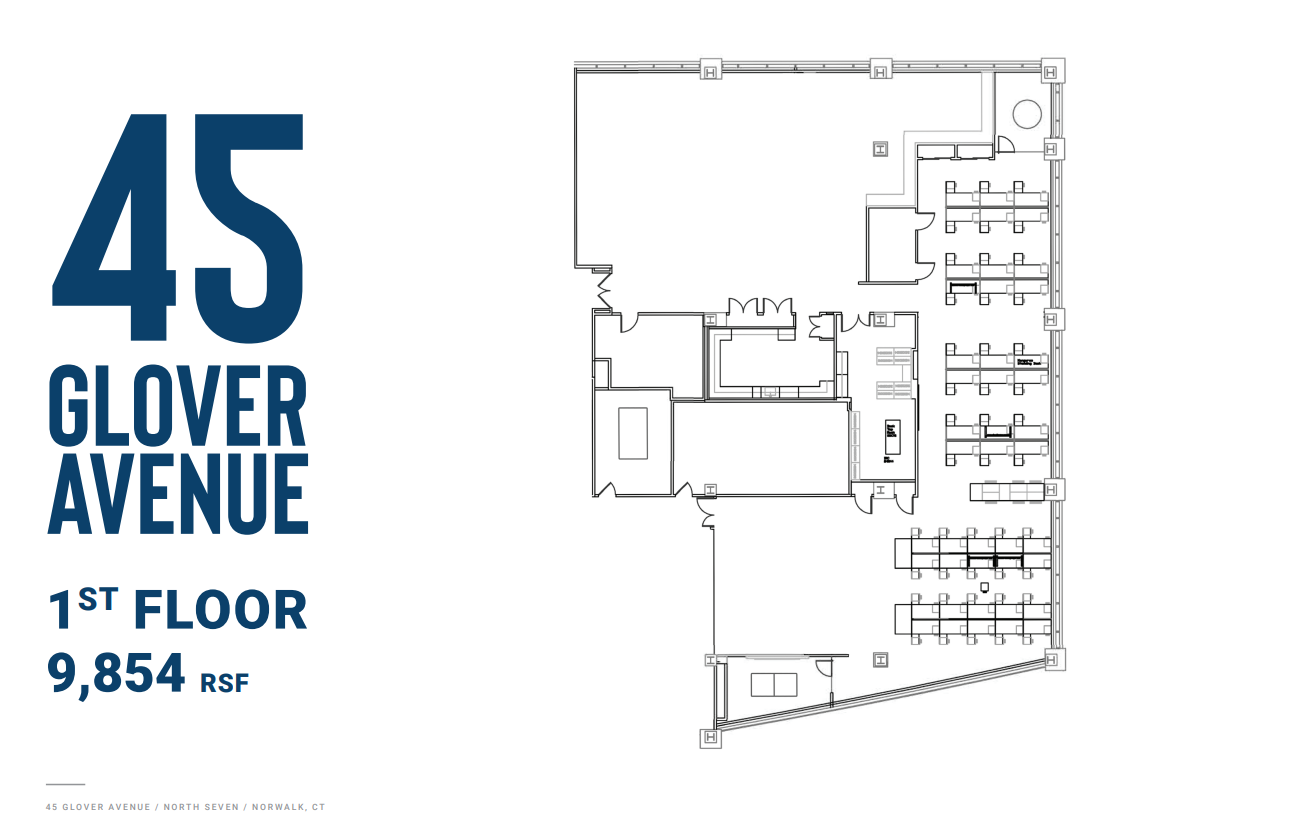 801 Main Ave, Norwalk, CT en alquiler Plano de la planta- Imagen 1 de 1