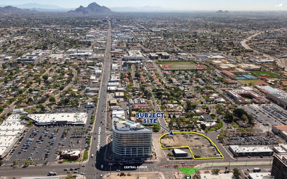 4814 N Central Ave, Phoenix, AZ en venta - Vista aérea - Imagen 3 de 8