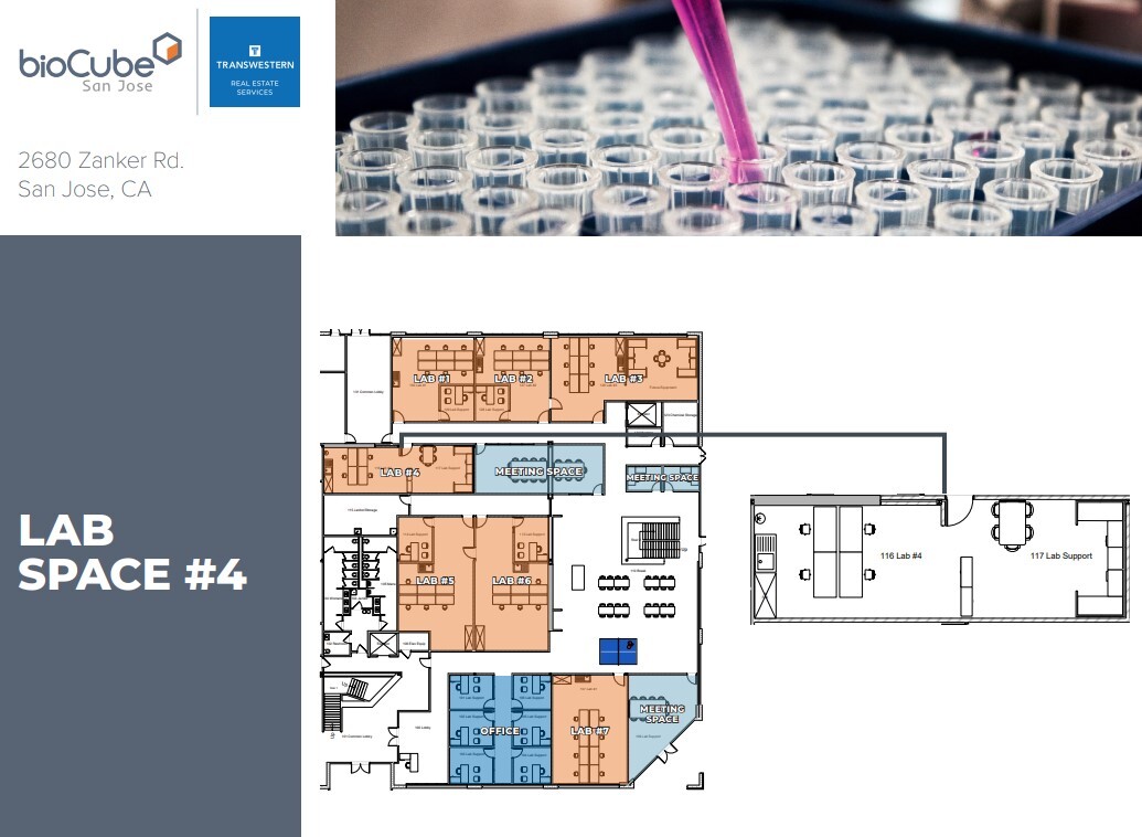 2740 Zanker Rd, San Jose, CA en alquiler Plano de la planta- Imagen 1 de 1