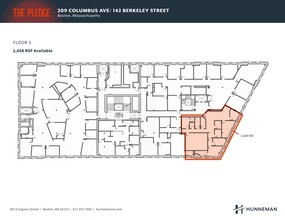 209 Columbus Ave, Boston, MA en alquiler Plano del sitio- Imagen 1 de 1