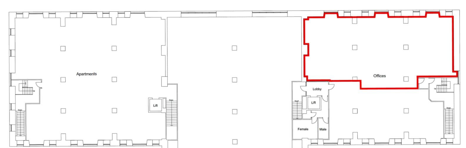 Castlefield, Manchester en alquiler Plano de la planta- Imagen 1 de 3
