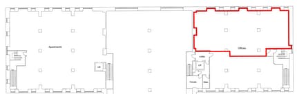 Castlefield, Manchester en alquiler Plano de la planta- Imagen 1 de 3