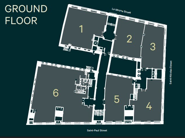 410 Rue Saint-Nicolas, Montréal, QC en alquiler Plano de la planta- Imagen 1 de 1