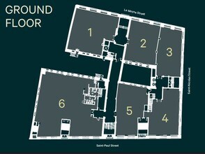 410 Rue Saint-Nicolas, Montréal, QC en alquiler Plano de la planta- Imagen 1 de 1
