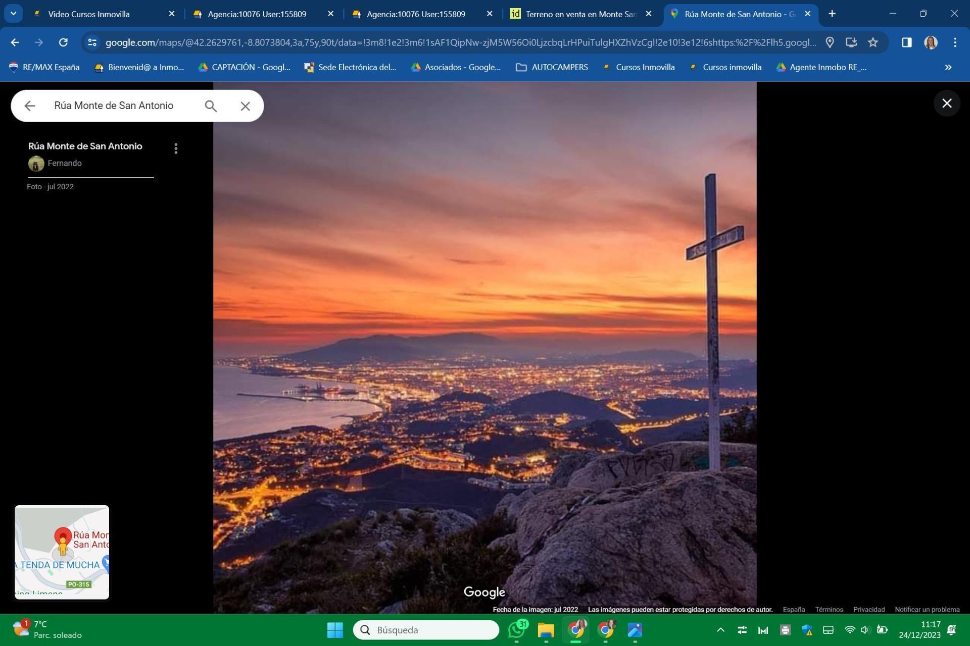 Terreno en Cangas, Pontevedra en venta Vista aérea- Imagen 1 de 4