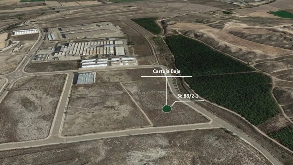 Calle Albata, 18, Zaragoza, Zaragoza en venta - Vista aérea - Imagen 2 de 3