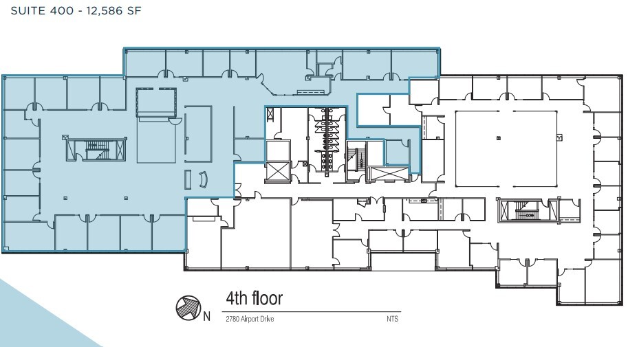 2780 Airport Dr, Columbus, OH en alquiler Plano de la planta- Imagen 1 de 1