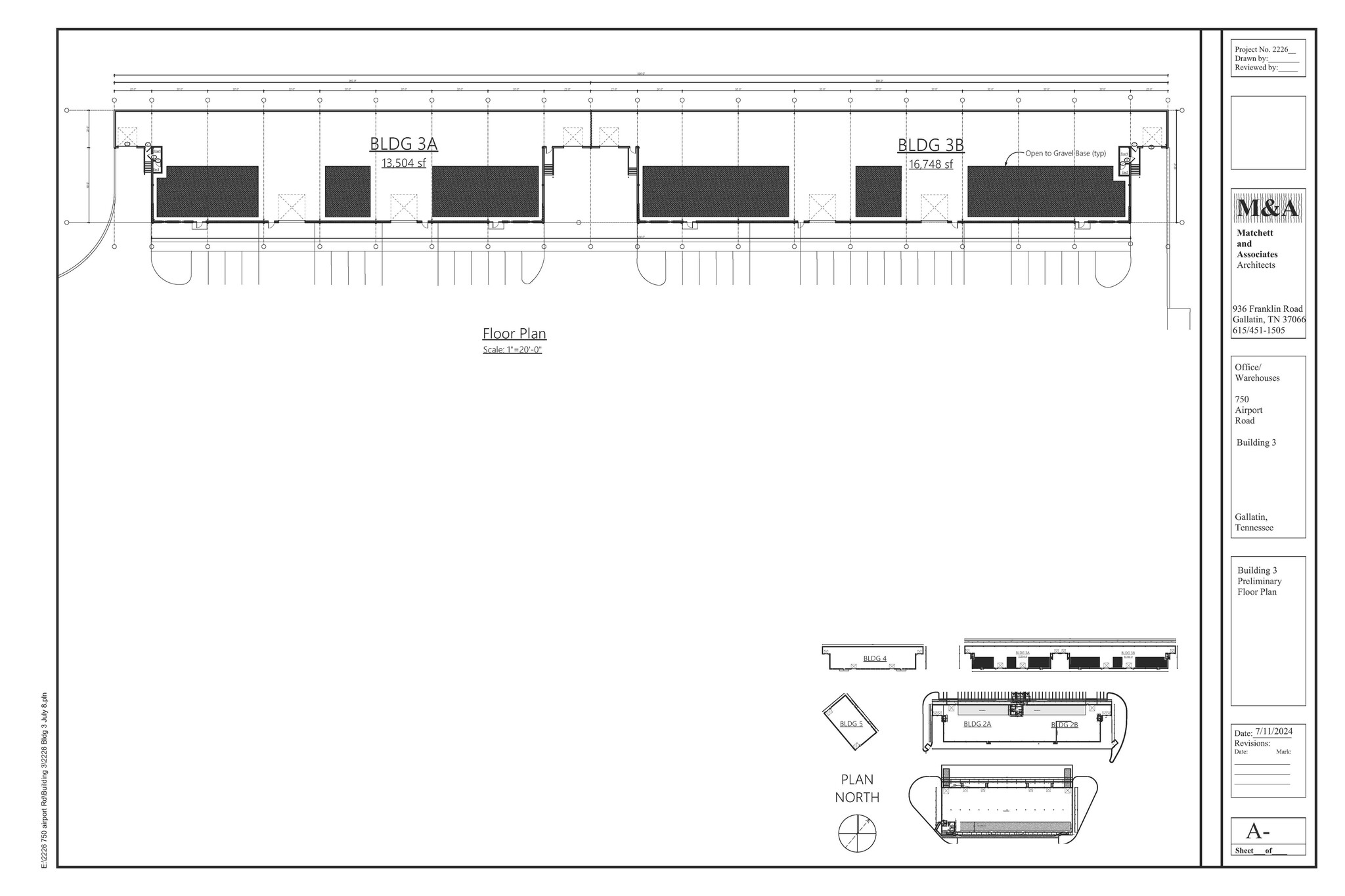 815 Aviation Ln, Gallatin, TN en alquiler Plano de la planta- Imagen 1 de 1