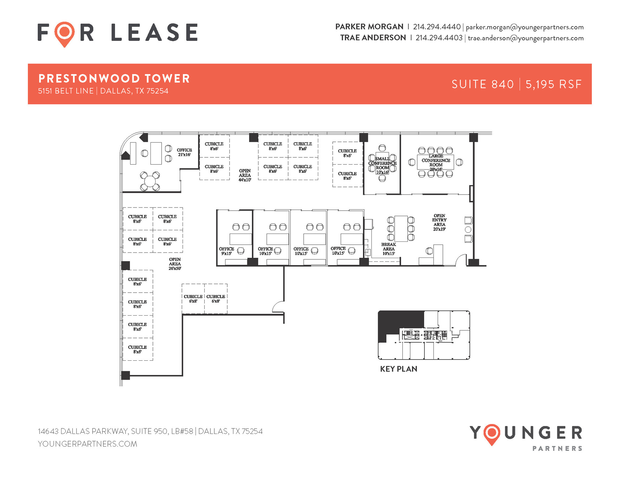 5151 Belt Line Rd, Dallas, TX en alquiler Plano de la planta- Imagen 1 de 1