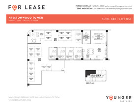 5151 Belt Line Rd, Dallas, TX en alquiler Plano de la planta- Imagen 1 de 1